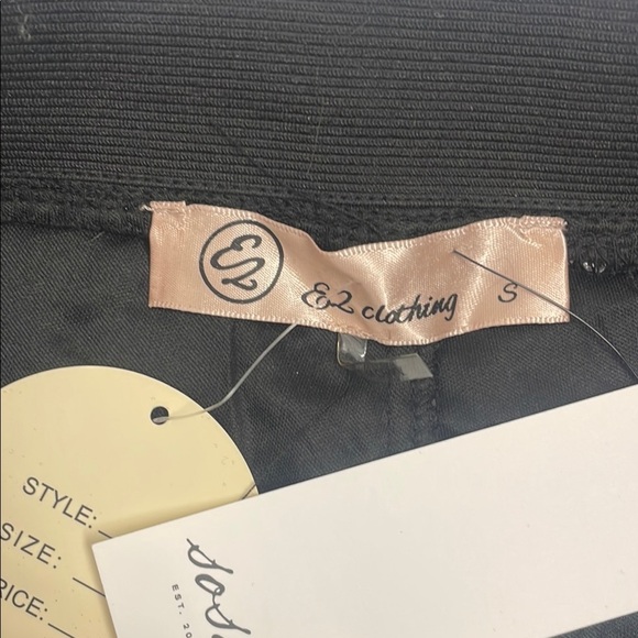 NWT Sequin Black Legging Sosie, Vintage Statement Piece - Picture 4 of 6